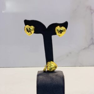 DJ020( mini love pin earrings & pendants)