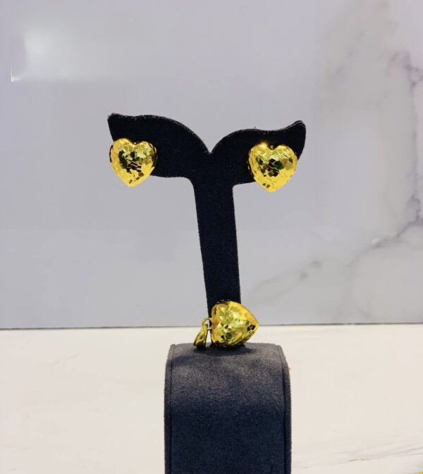 DJ020( mini love pin earrings & pendants)