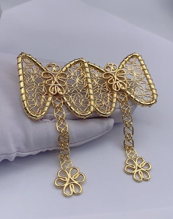DJ047(Clip Butterfly Earrings)