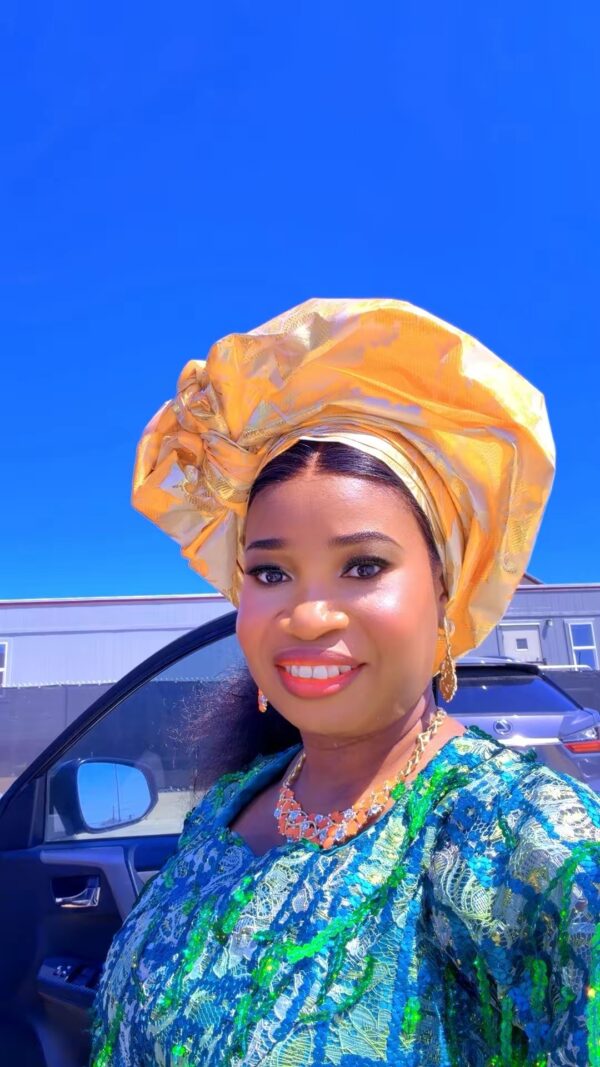 Glueless Frontal for gele/turban.