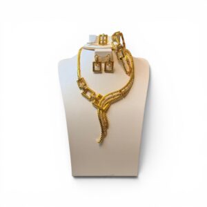 DJ091(4pcs Saudi Gold Plated)