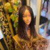 DL007(30’’ French Curls Wig) Black & Blonde Color