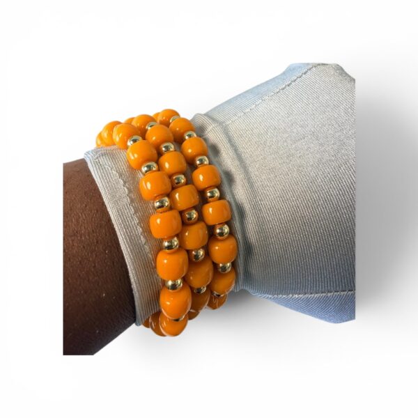 DJ077 Coral Elastic Wrist Candy