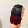 DL009( 12’’ 2*6 Vietnam BS 2tone) Black & Burgundy