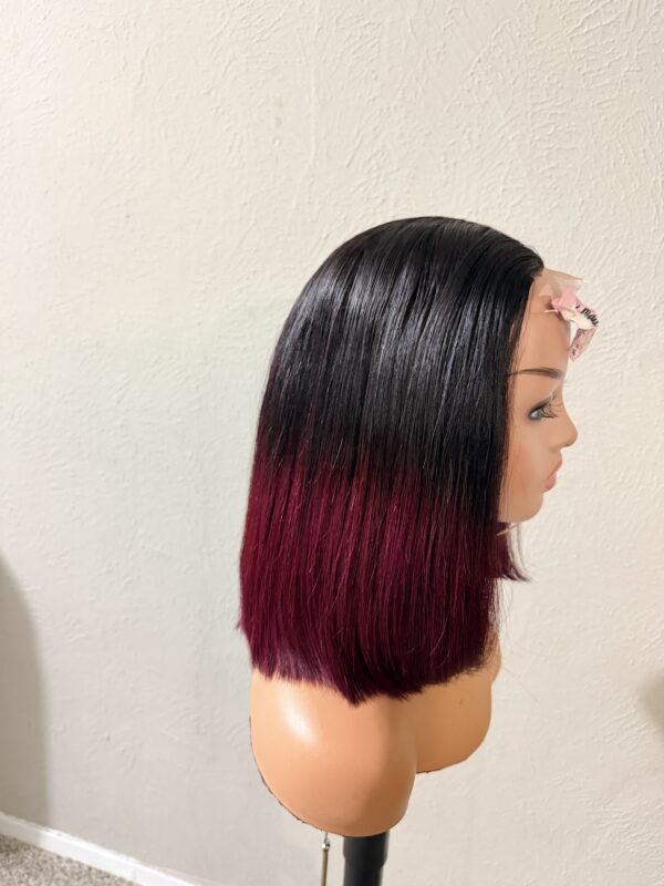 DL009( 12’’ 2*6 Vietnam BS 2tone) Black & Burgundy
